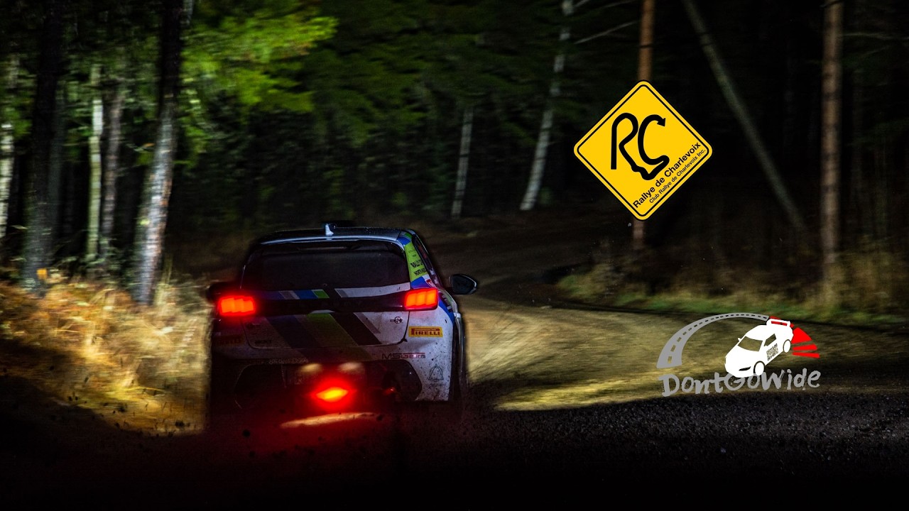 Rallye Charlevoix 2025 Action Reel